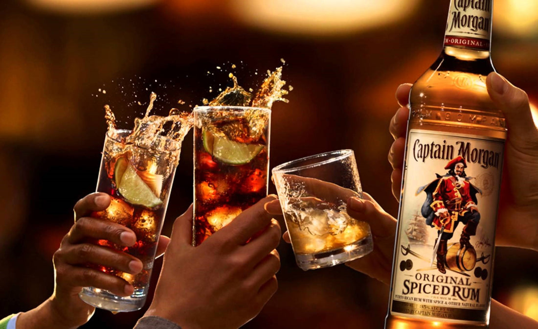 Avec quoi boire du captain morgan ?